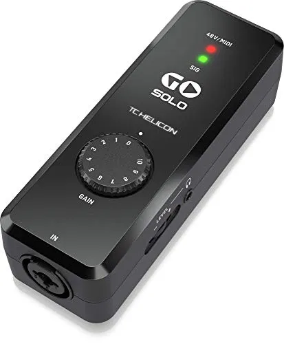Helicon GO Solo Audiointerface mobil 24-Bit MIDI