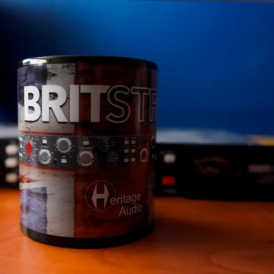 Heritage Audio BritStrip Tasse schwarz Keramik