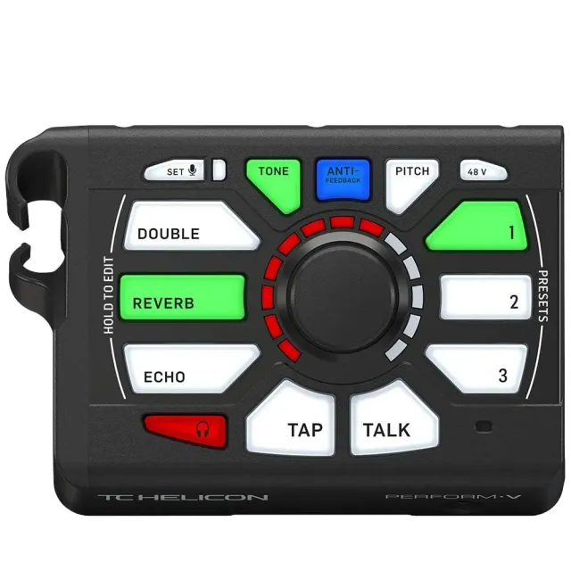 TC Helicon Perform-V Vocal-Effektgerät Stativ mit Adaptive Tone