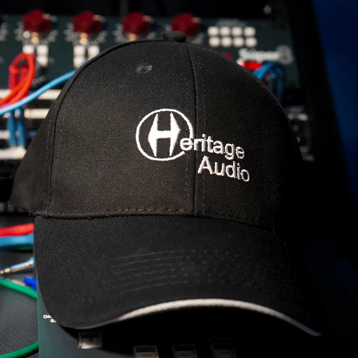 Heritage Audio Cap Kappe Logo Schwarz Einheitsgröße
