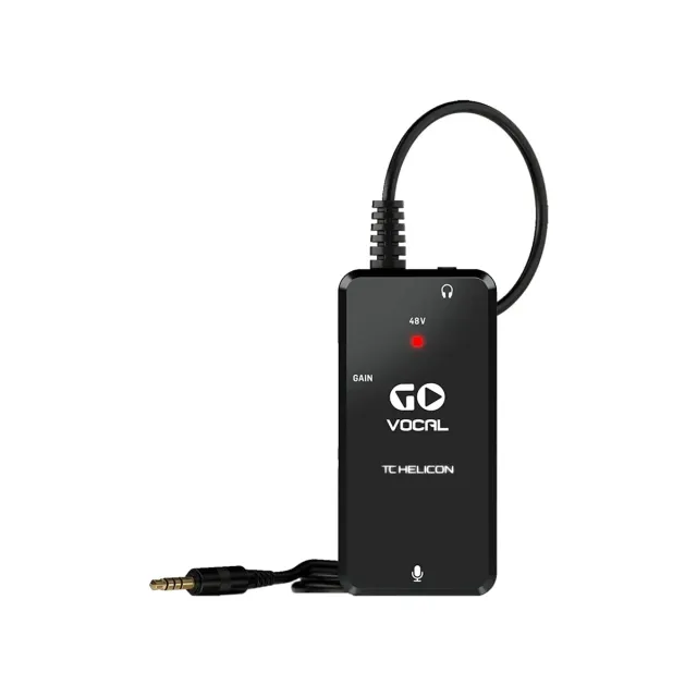 TC Helicon Go Vocal Interface Mikrofon-Preamp mobil
