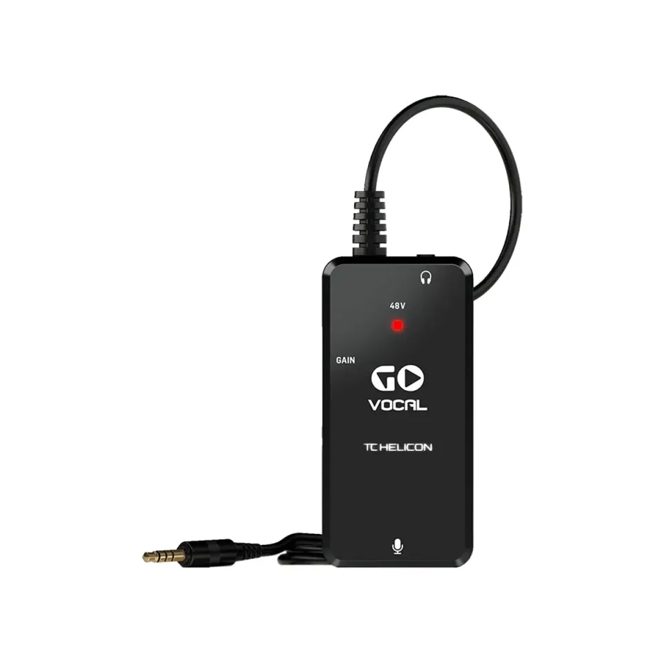 TC Helicon Go Vocal Interface Mikrofon-Preamp mobil
