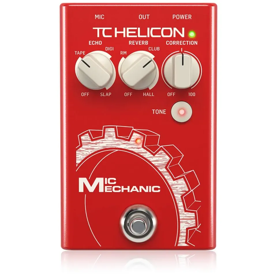 TC Helicon Mic Mechanic 2 Gesangseffektpedal mit Pitch-Korrektur