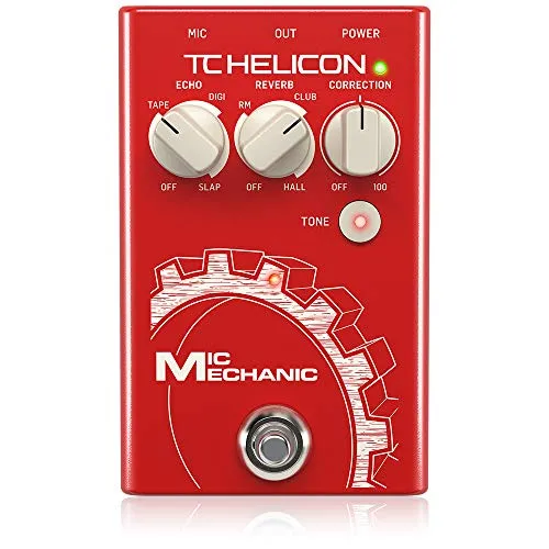TC Helicon Mic Mechanic 2 Gesangseffektpedal mit Pitch-Korrektur