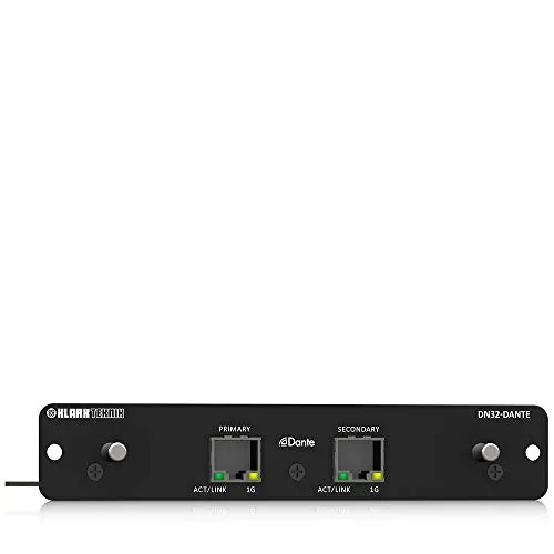 Klark Teknik DN32-DANTE Dante-Modul 32-Kanal