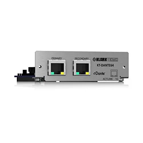 Klark Teknik KT-DANTE64 Dante Netzwerkmodul 64 Kanäle
