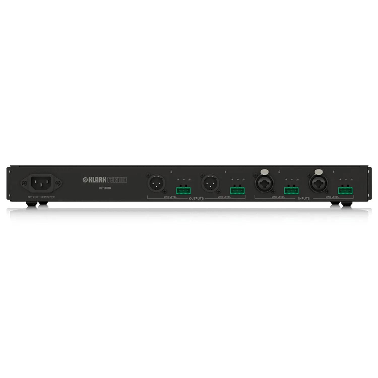 Klark Teknik DF1000 Feedback-Suppressor 2-Kanal