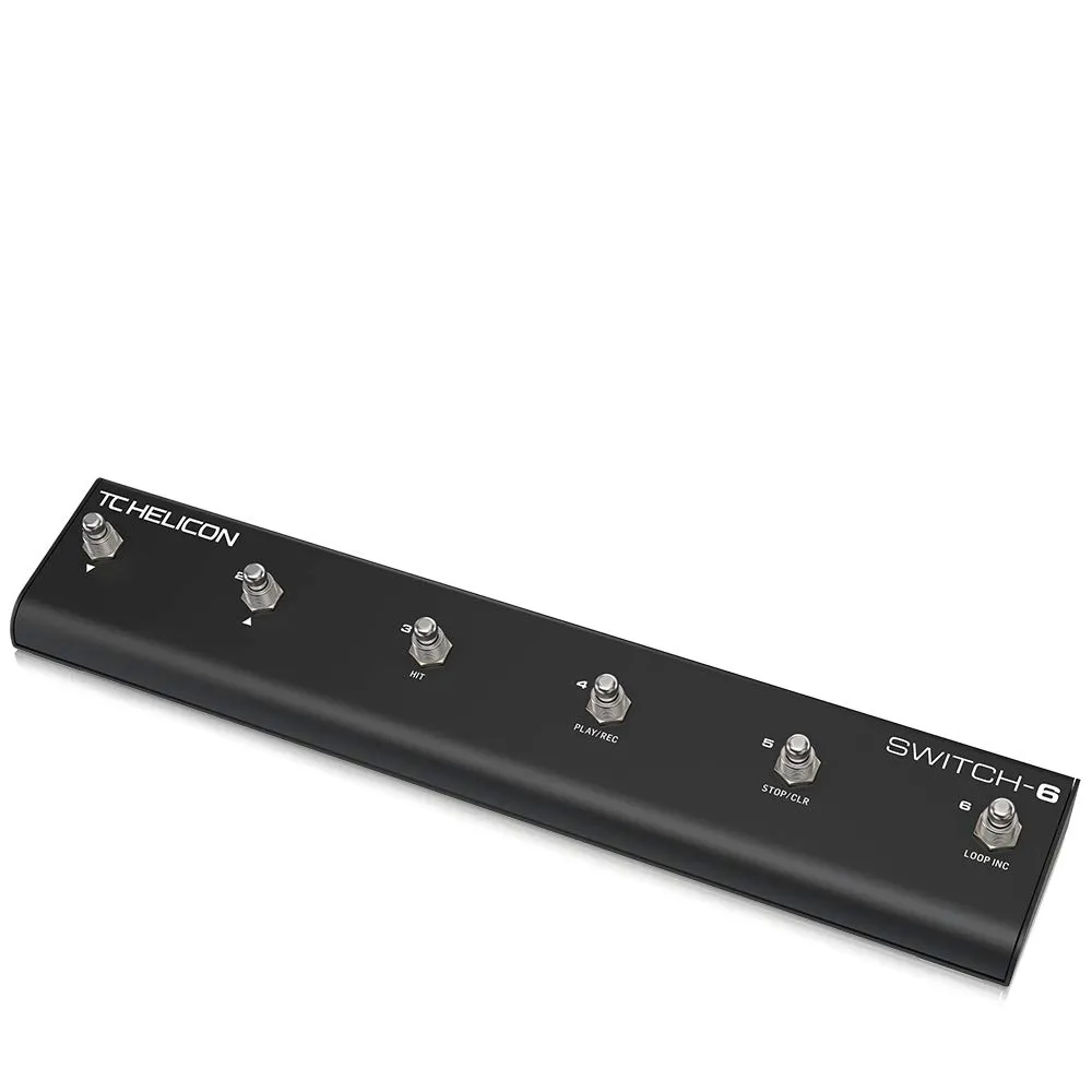 TC Helicon Switch-6 Fußpedal 6-fach für VoiceLive