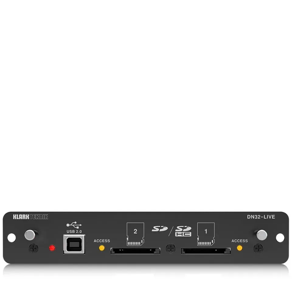 Klark Teknik DN32-LIVE Erweiterungsmodul SD USB 32 Kanäle