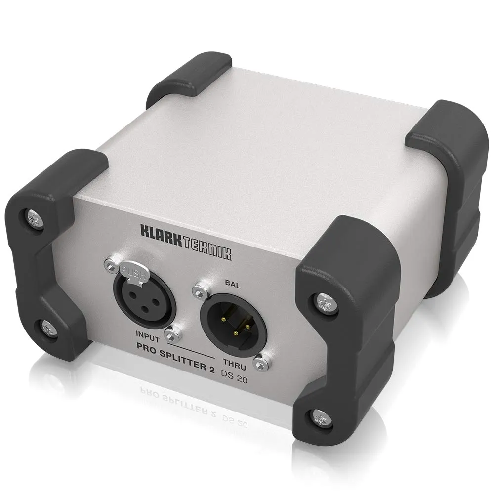 Klark Teknik Pro Splitter 2 DS 20 Signalsplitter 1-in 2-out