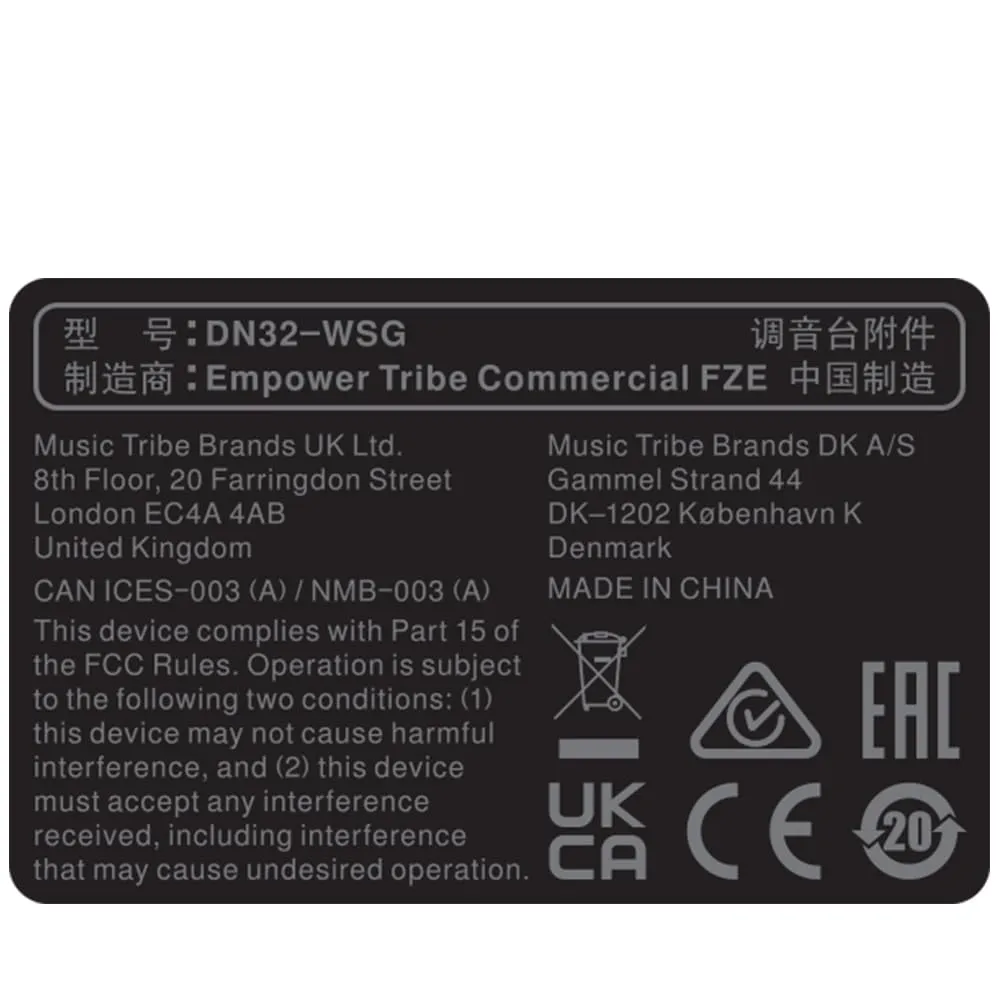 Klark Teknik DN32-WSG Erweiterungskarte 32-Kanal SoundGrid