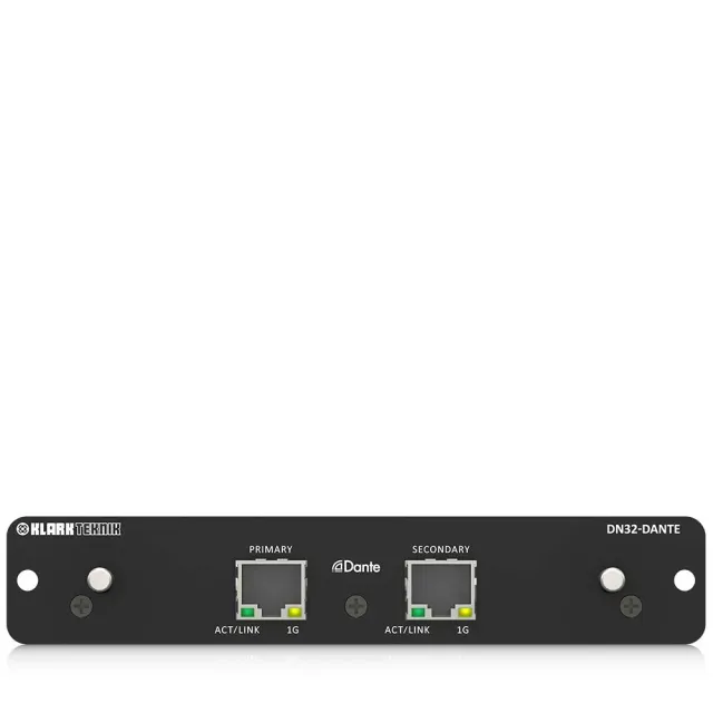 Klark Teknik DN32-DANTE Dante-Modul 32-Kanal