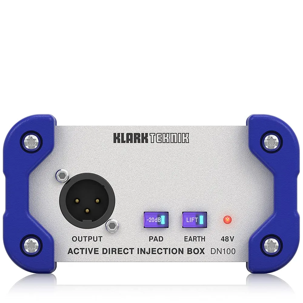 Klark Teknik DN100 V2 aktive DI-Box hoher Headroom
