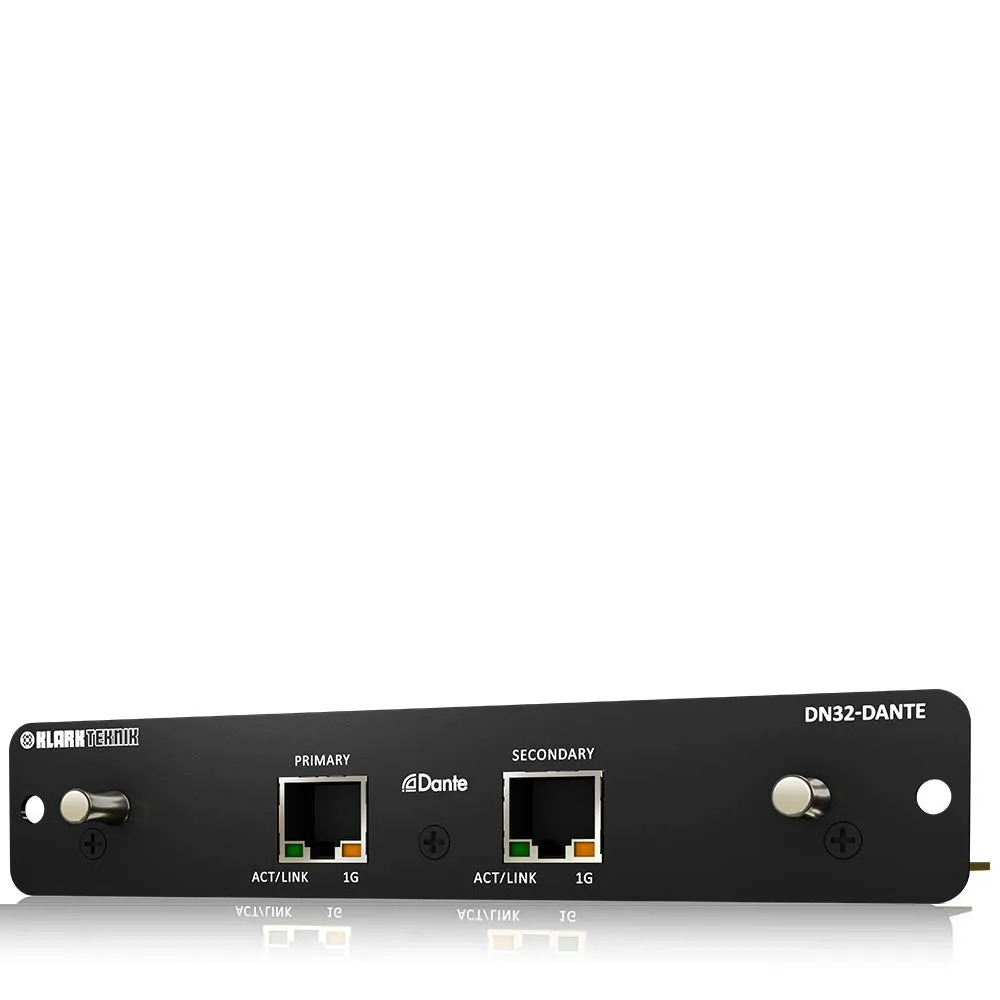 Klark Teknik DN32-DANTE Dante-Modul 32-Kanal