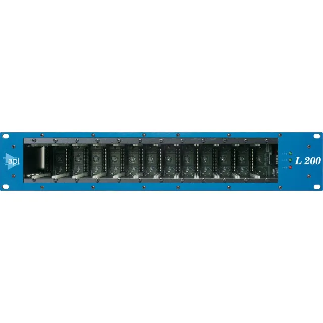 API Audio L200R 12 Slot Rack 19 Zoll 2HE Modulträger