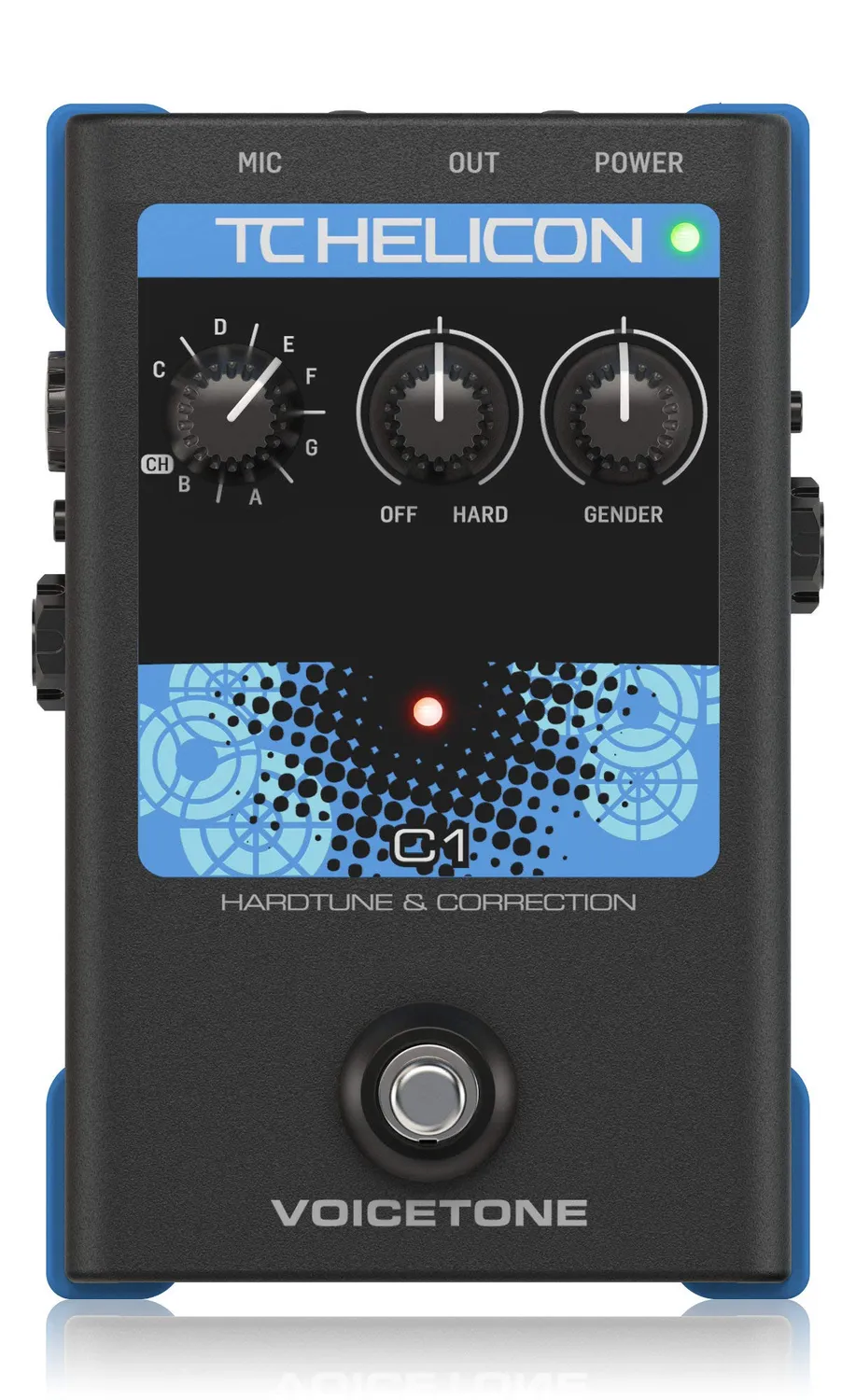 TC Helicon VoiceTone E1 Effektpedal Echo 13 Delay-Stile