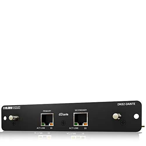 Klark Teknik DN32-DANTE Dante-Modul 32-Kanal
