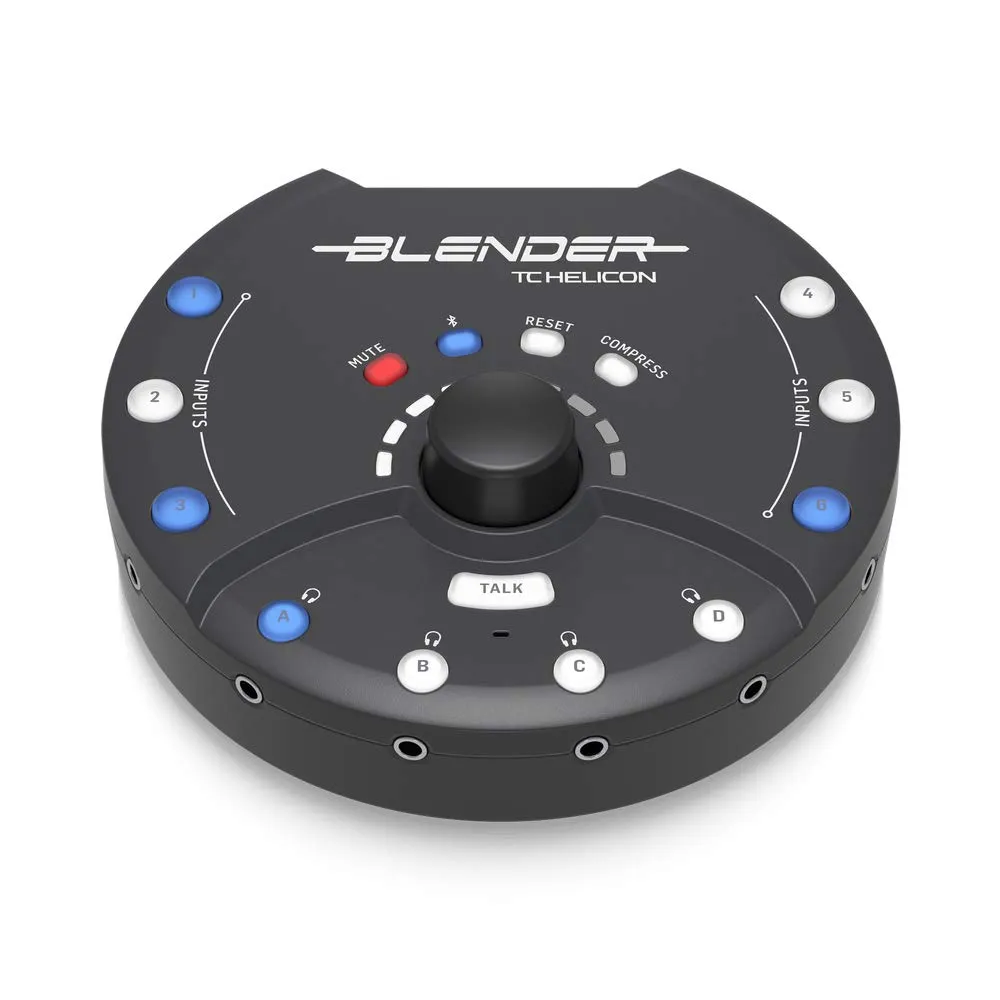 TC Helicon Blender Stereo Mixer 12x8 mit USB-Interface