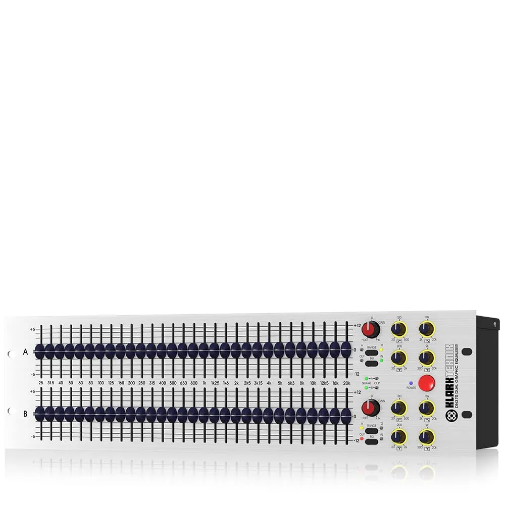 Klark Teknik DN370 Equalizer Dual 30-Band